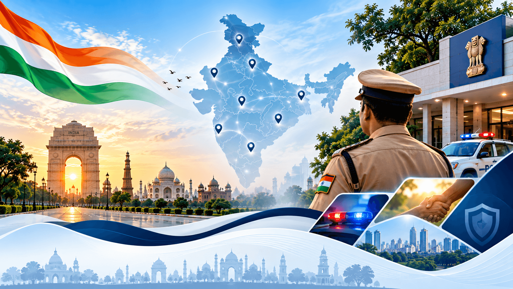 Traffic police assistance India